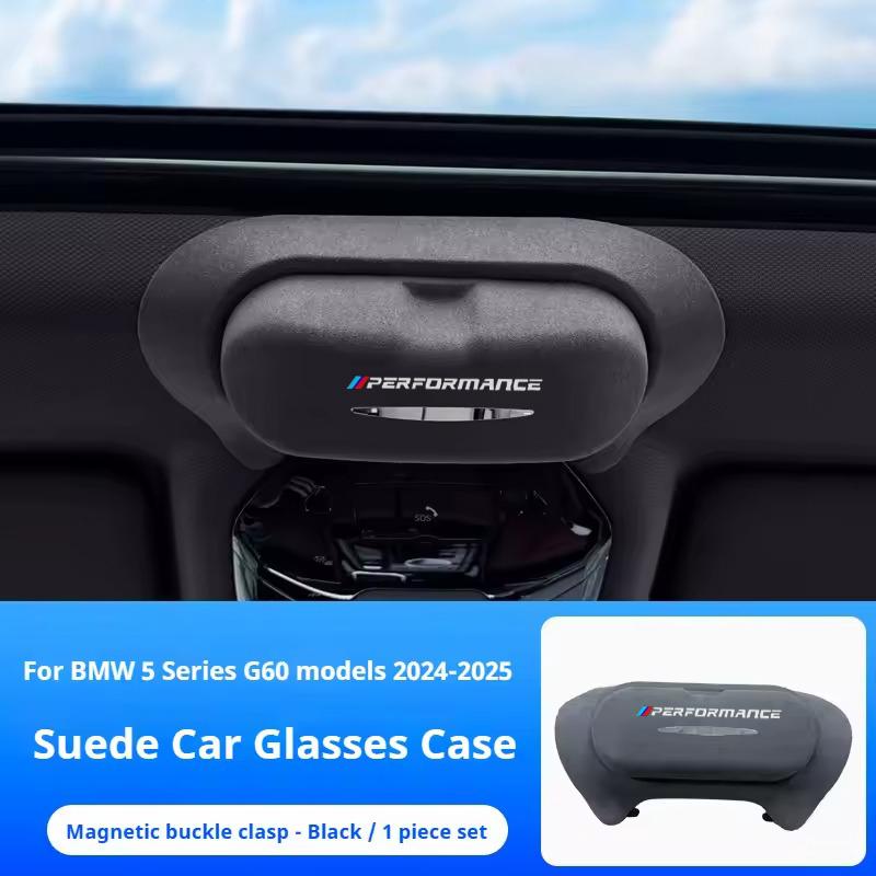 

For BMW 5Series X3 G60 G45 2025-2025 Carglasses case modified sunglasses storage clip roof sunglasses frame interior accessories