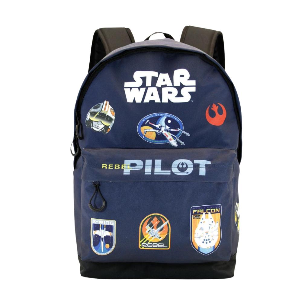 Plecak Szkolny I Do Pracy Star Wars Dark Blue Pilot, Pojemny 43X30X18 Cm