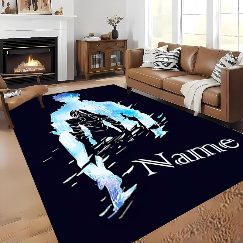 Custom Personalization Solo Leveling Area Rug - Perfect For Kitchen, Bathroom,Laundry Room Decor Large Size Available,Gift All Seasons