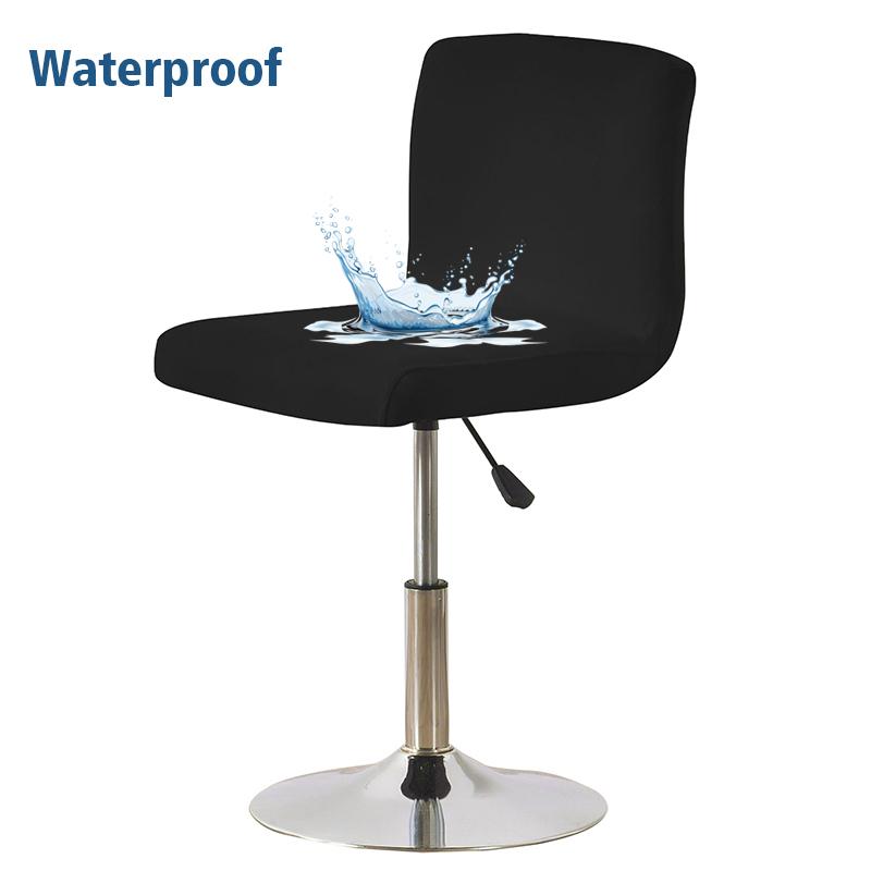 

Водонепроницаемый чехол для барного стула с короткой спинкой, офисный вращающийся подъемный стул, эластичный чехол на сиденье для отеля, банкета, столовой Universal