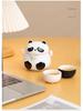 Panda Travel Tea Set: Portable Outdoor Teapot & Teacups for Camping - Elegant & Cute Design for Ladies