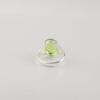 Natural Peridot Gemstone 925 Sterling Silver Handmade Jewelry Pretty Ring For Valentine's Day Gift RR-75-5