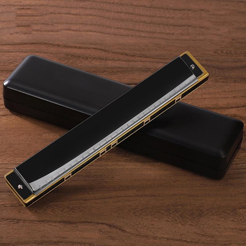 Blues-Mundharmonika in C, 28-Loch-Mundharmonika, Diatonische Mundharmonika, Mundorgel Mundharmonika