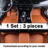 Car floor mats for Jaguar F-PACE 2016 2017 2018 2019 2020 Custom auto foot Pads 1358 N4