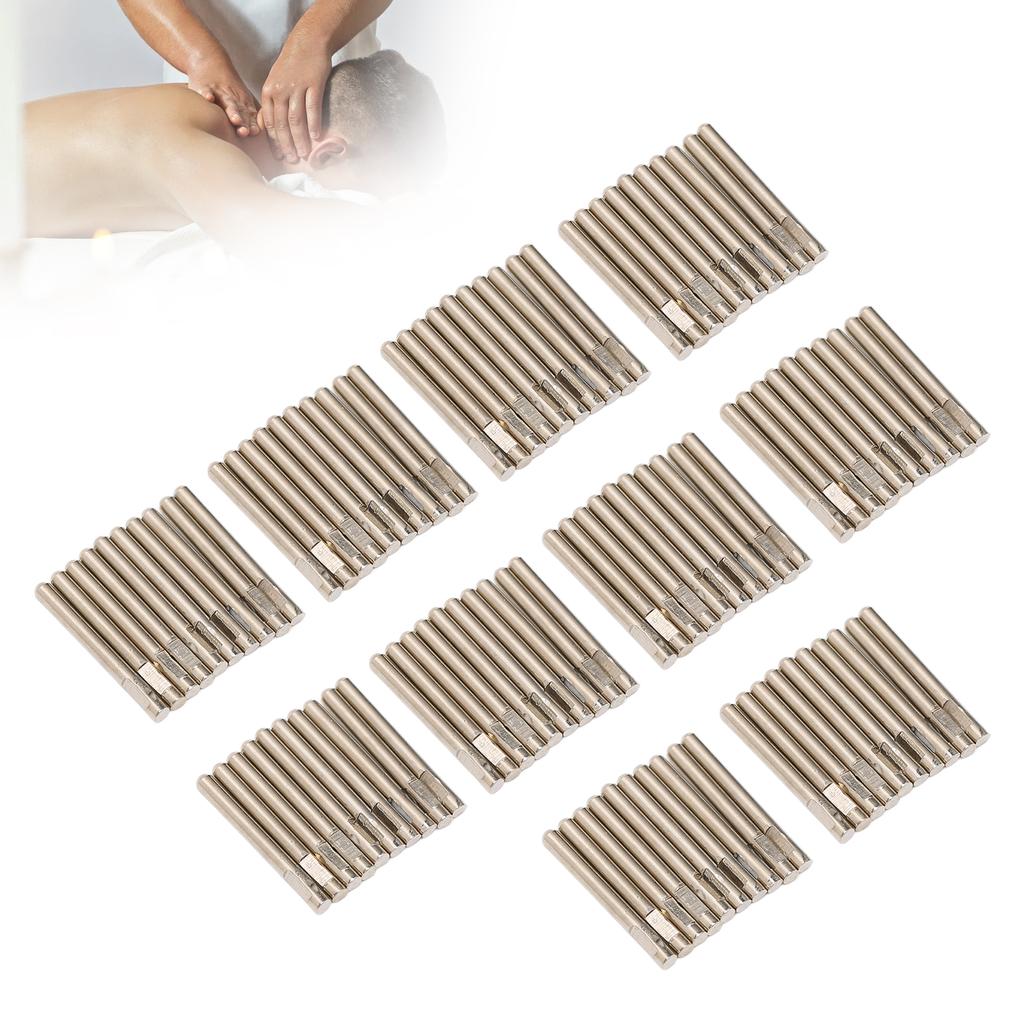 100PCS Electrode Lead Cable Contact Pin 2.0mm Copper for Massager Physiotherapy Heating Wire