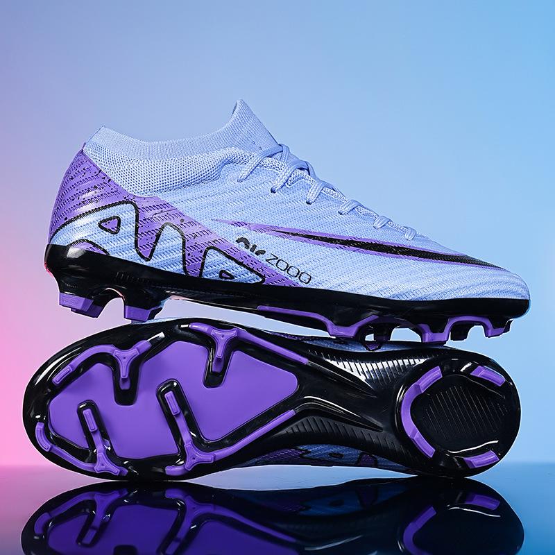 

Foreign trade new high-top football shoes long nail football shoes TF broken nail training shoes football falcon men s 45