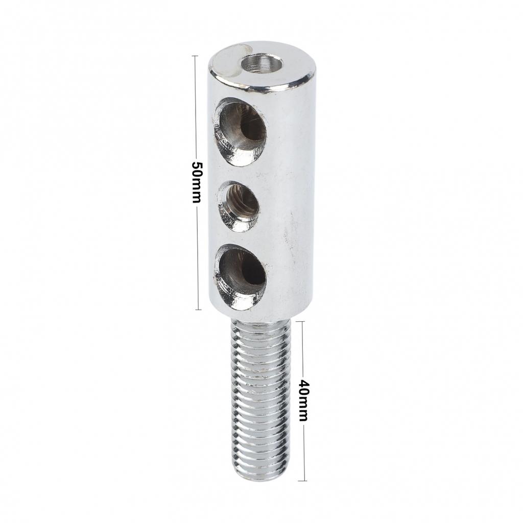 Stainless Steel Cable Connector for Gym Machines Fits 5mm to 6mm Cables