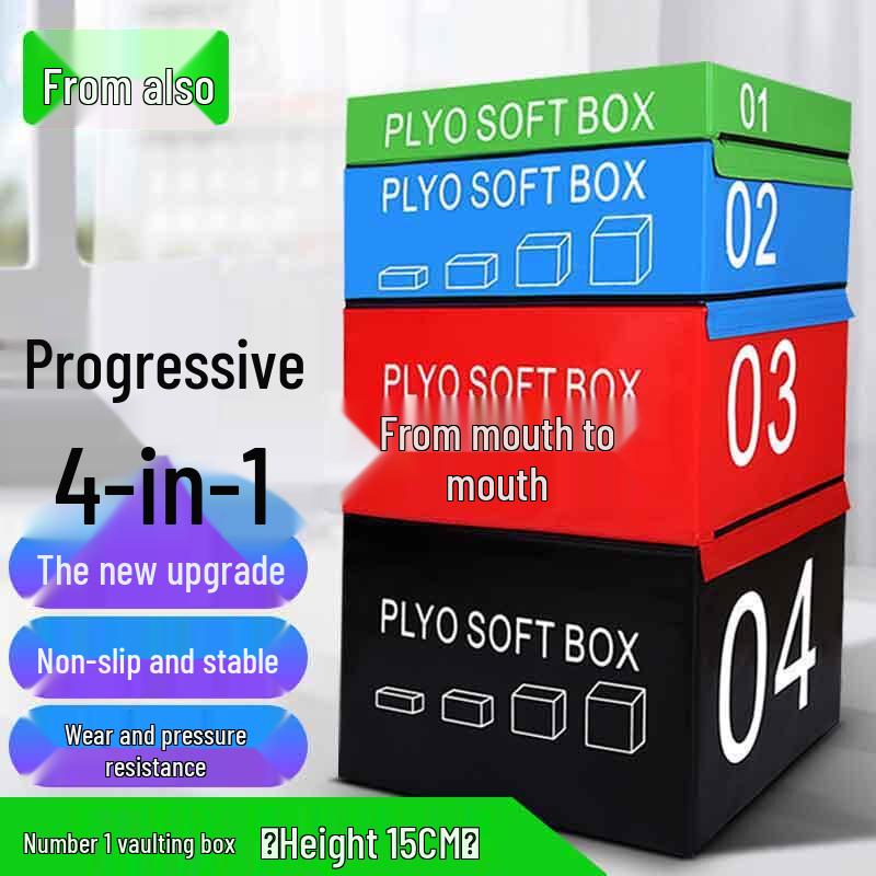 Progressive PU Soft Plyometric Training Boxes