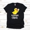 Funny Pickleball Chick T Shirt Womens Sporty Long Sleeve Game Paddle Player  Vintage Washed Fashion Comfortable Breathable
