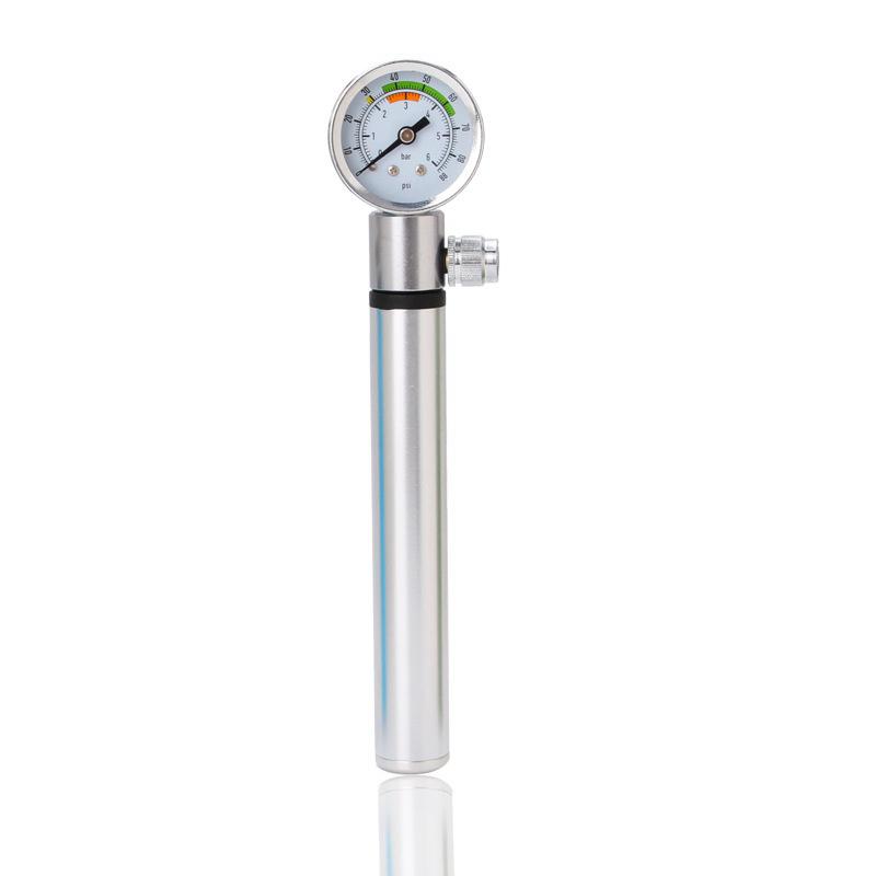 Mini Bicycle Pump With Pressure Gauge 210 PSI Portable Hand Cycling Pump Presta and Schrader Ball Road Tire Bike Pump New
