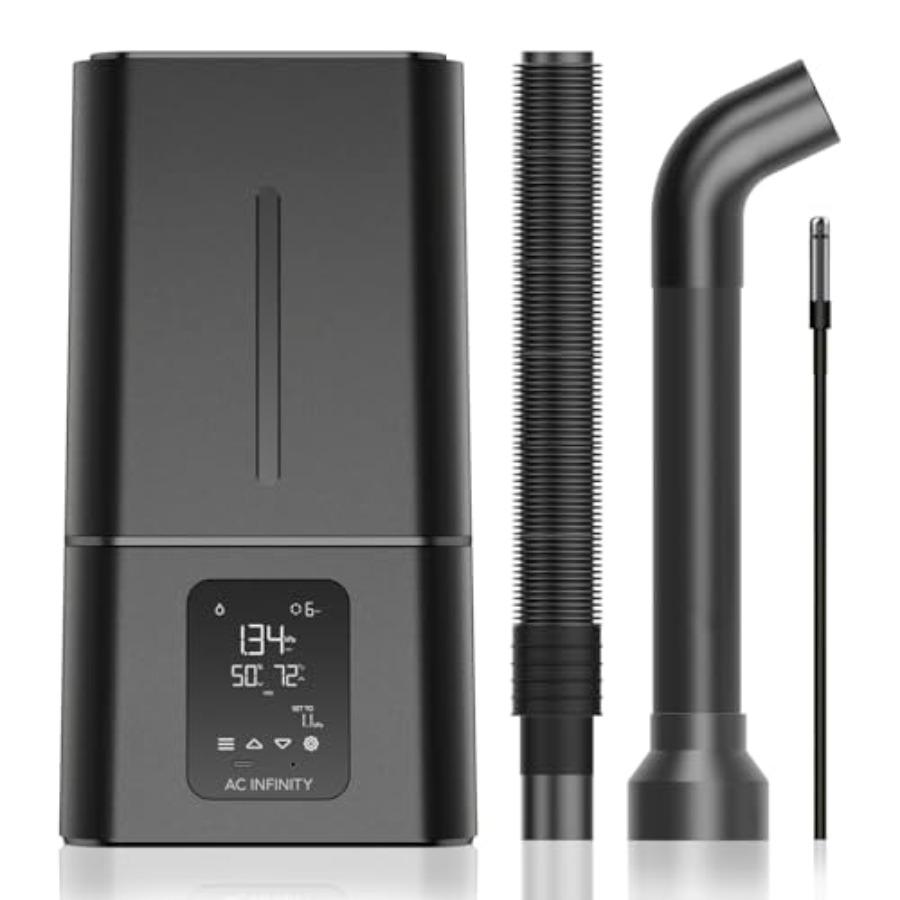 

CLOUDFORGE T7 Plant Humidifier 15L with VPD Humidity Controls 10-Level Precision Vaporizer Extendable Hose Targeting Pipe and N чорний