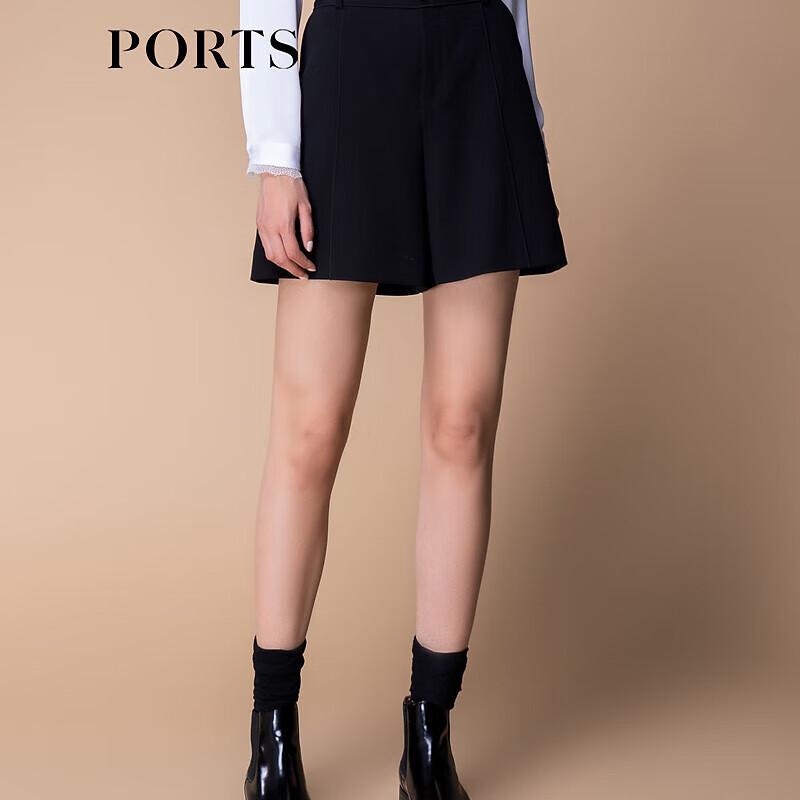 PORTS Women's Wide Leg Casual Shorts SL9P024HWQ020