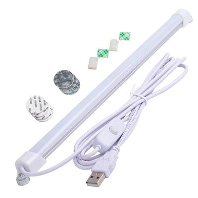 Honebear LED-Leuchtstoffröhre, Lichtleiste, USB-Licht, Küchenlicht, Unterregallicht, hohe Helligkeit, gerade Röhrenlichtleiste, Tageslichtfarbe
