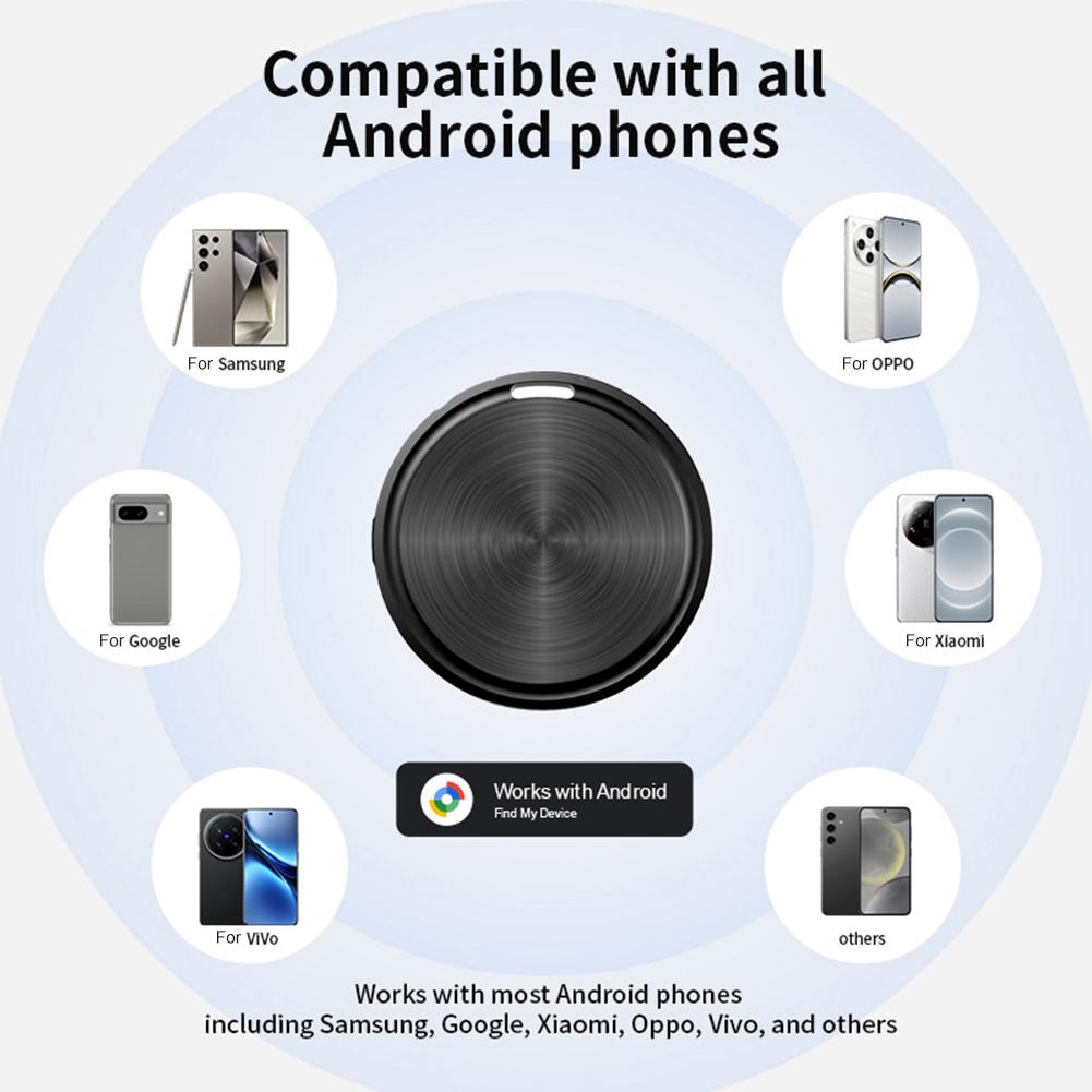 For Android BT Car Tracker with Find My Device App Wallet Bags Finder Portable Locator Tag Elderly Finder Tracking Tool