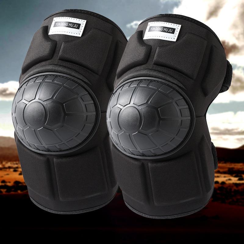 Motorcycle Knee Pads Raised Design Men's Summer Anti-drop Racing Car Riding Protective Gear Electric Vehicle Knight Leg Pads Knee Windproof