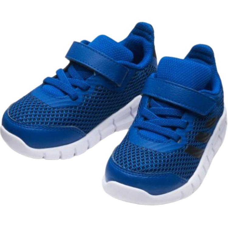 Adidas Rapidaflex El Comfortable Versatile Slip-Resistant Durable Low-Top Walking Shoes Baby Shoes Blue S81050