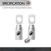 Conext Link RT8N-2 Set of 2 Screw Ring Terminals Nickel