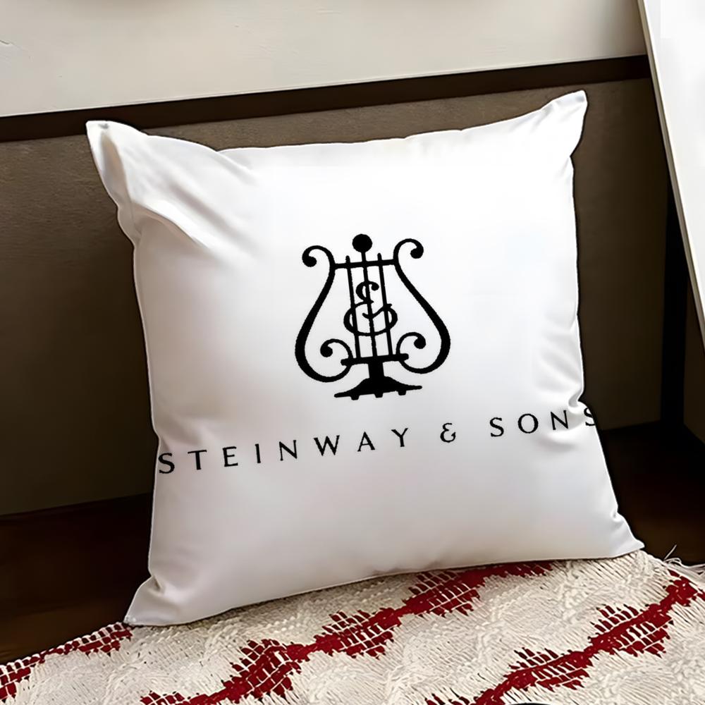 Brand SSteinway  SSons Cushion Cover Reversible Soft Durable Pillow Cover Home  Car MultiScene Use for Daily Comfort