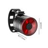 Bicycle Tail Light LED Bicycle Light Battery Operated High Brightness