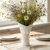Nordic Style Bow Bouquet Shaped Vase White Desktop Ornament  Desktop Decoration