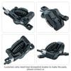 NFOX B015 4-piston Disc Hydraulic Brake E-bike Folding Mountain Bike Bicycle Power Off Black Red 160 180 203 Roto Split Tube New
