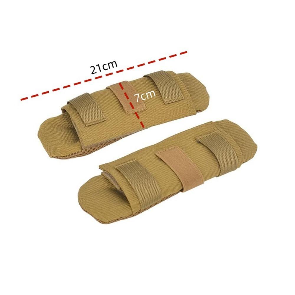 2Pcs Breathable Backpack Shoulder Strap Pad Non-slip Cushioning Shoulder Pad Removable Multifunctional Shoulder Liner Outdoor