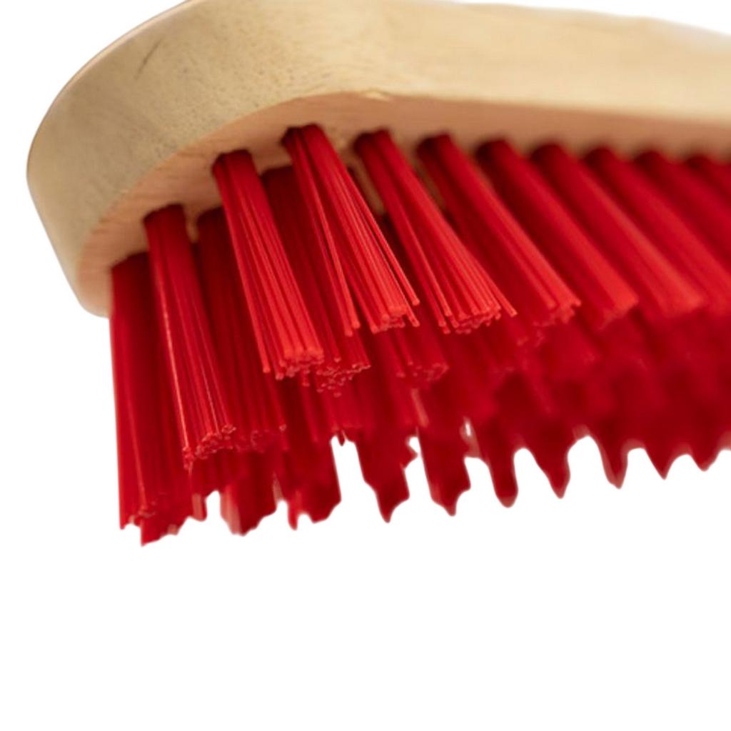 Head Only 9 Deck Scrub Red PVC Fill with Threaded Hole