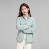 Womens Lightweight Hooded Down Jacket White Duck 91% Fill Power Casual Office Wear Fall Winter