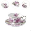 Porcelain Cup and Saucer Set Ceramic Coffee Mug for Tea Milk Juice Novelty Cappuccino