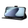 For iPhone 17 Pro Max Case R61 Texture Wallet Leather Flip Phone Cover with Wrist Strap