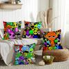 Game Sprunki Incredibox Pillow Case Home Cushion Cover Suitable For Office Sofa Car Suitable For All Seasons