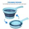 Plastic Kitchen Ladle Ergonomic Design Foldable Ladle Kitchen Gadget Plastic Scoop  Kitchen Use