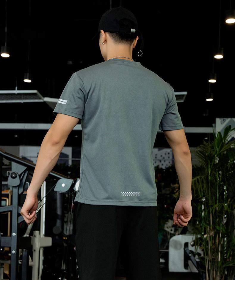 Men's Plus Size Quick-Dry T-Shirt: 5X-6X Short Sleeve Sportswear for Summer