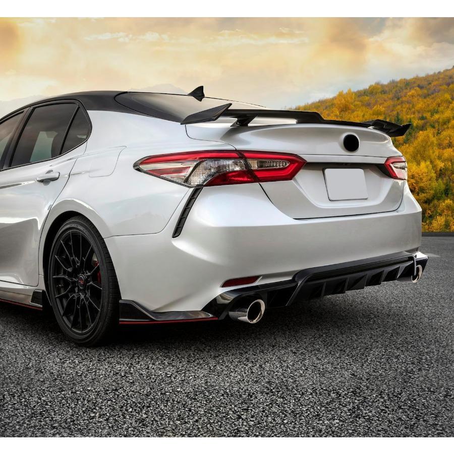 Spoiler Posteriore Nero Opaco ABS per Portellone Posteriore per Toyota Camry 4 Porte Berlina 20182025 Compatibile con Miglioramento Stile Veicolo
