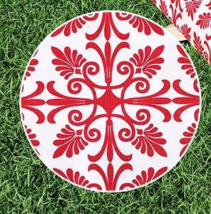 1pc rectangular tablecloth, elastic bedsheet, plastic tablecloth for folding table, outdoor picnic camping tablecloth 6ft красный
