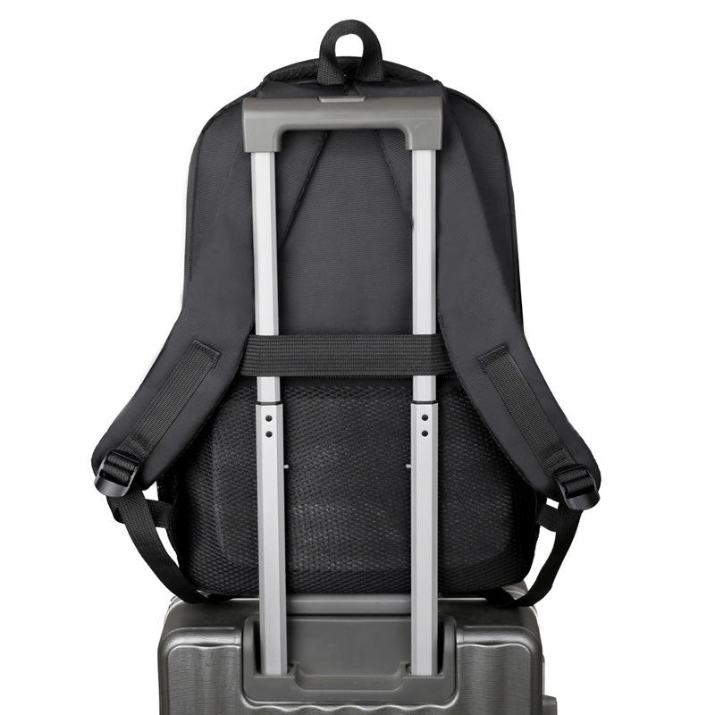 Large capacity casual travel backpack male college student schoolbag simple and lightweight business computer men's backpack