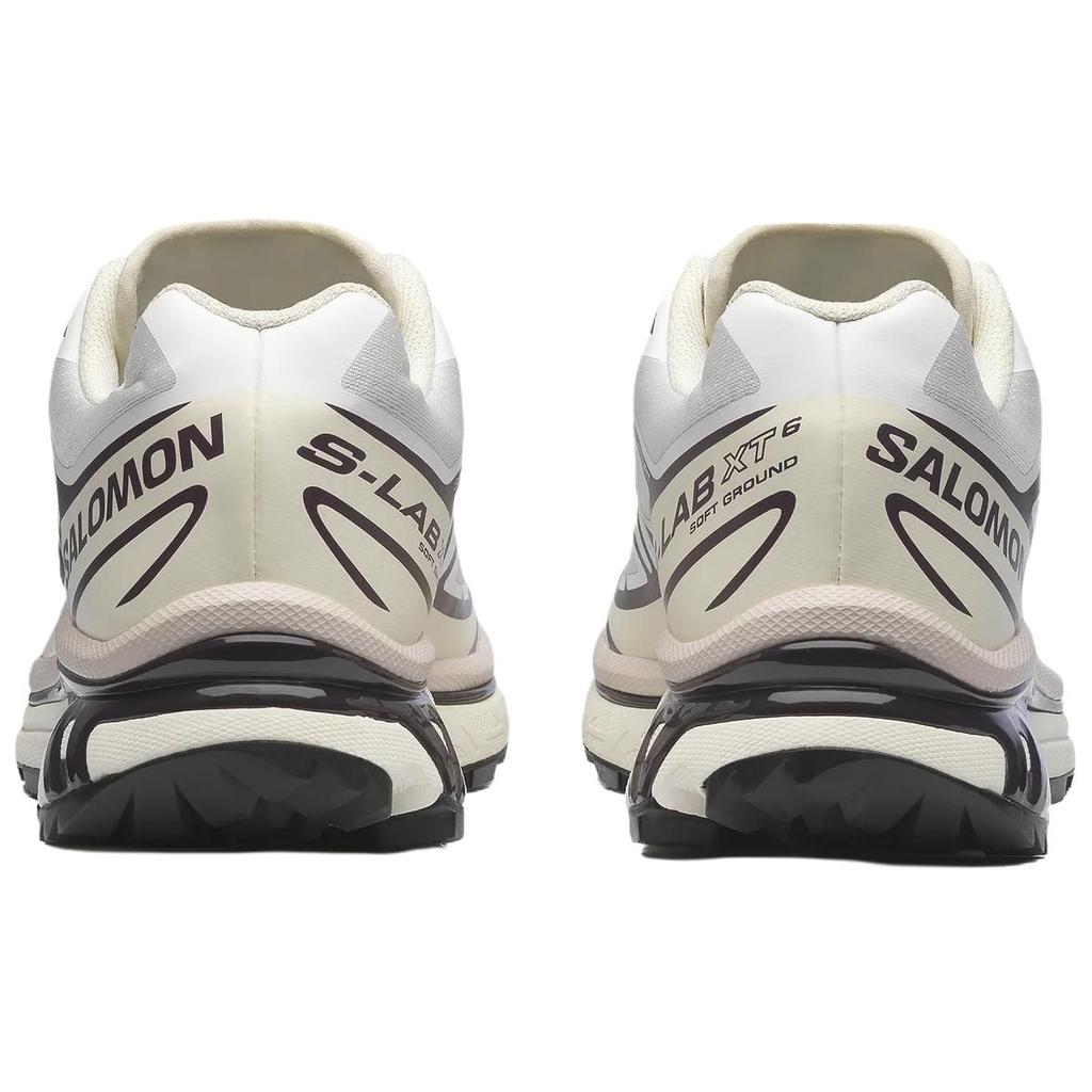 Salomon Xt-6 Comfortable Soft Durable Low-Top Trail Running Shoes Unisex sneaker White 478646