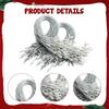 200 Christmas Bauble Hangers, Pre-cut for Hanging Tree Baubles