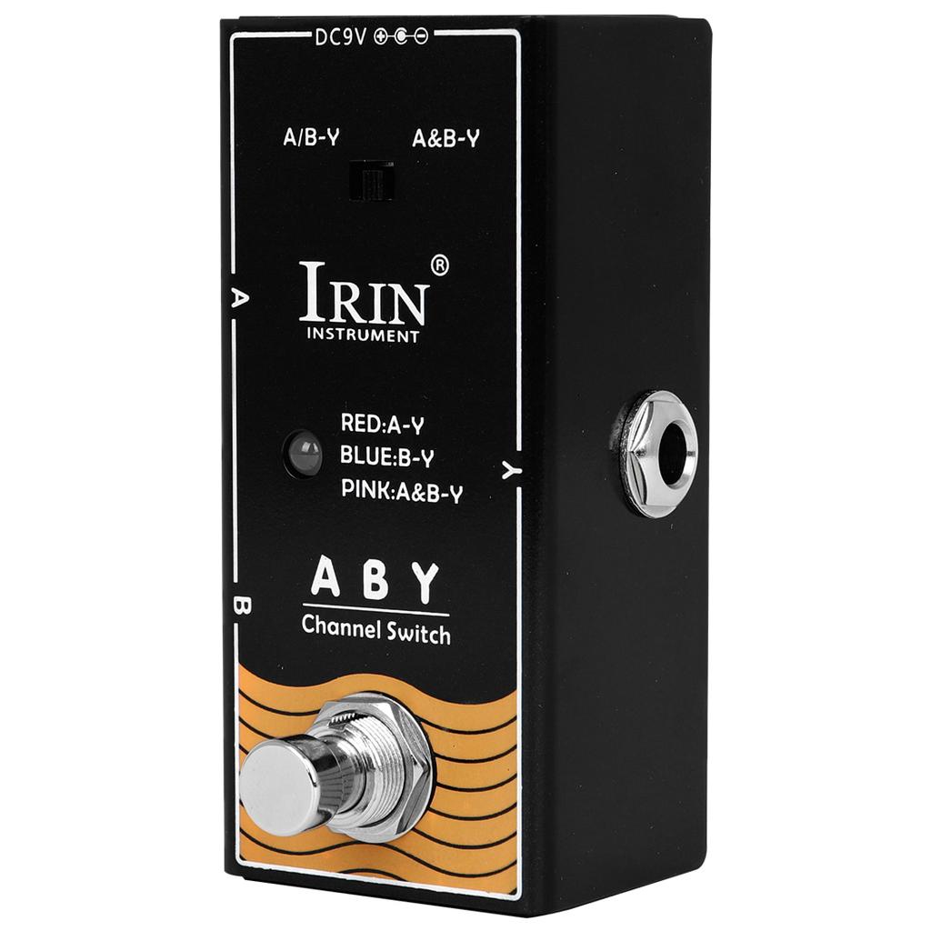 IRIN RF-17 ABY Guitar Effect Pedal Line Selector AB Switch Guitar Pedal Guitar Bass Pedal AB Box - ABY Channel Pedal True Bypass