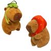 Adorable Capybara Plush Toy Pp Cotton Stuffed Animal Short Plush Water Rat Category 45cm