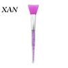 Silicone Face Brush Mask Applicator Brush, Facial Mud with Non-Slip Gentle Rhinestone Handle, Hairless Clay Tools Spreading Tool
