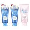 Senka Perfect Whip Facial Wash 120g 2 Pcs + White Fuji Sakura 100g, 1 Set