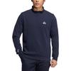 Adidas Sweatshirts Men's Dark Blue Crew Neck Moderate Regular HG5789