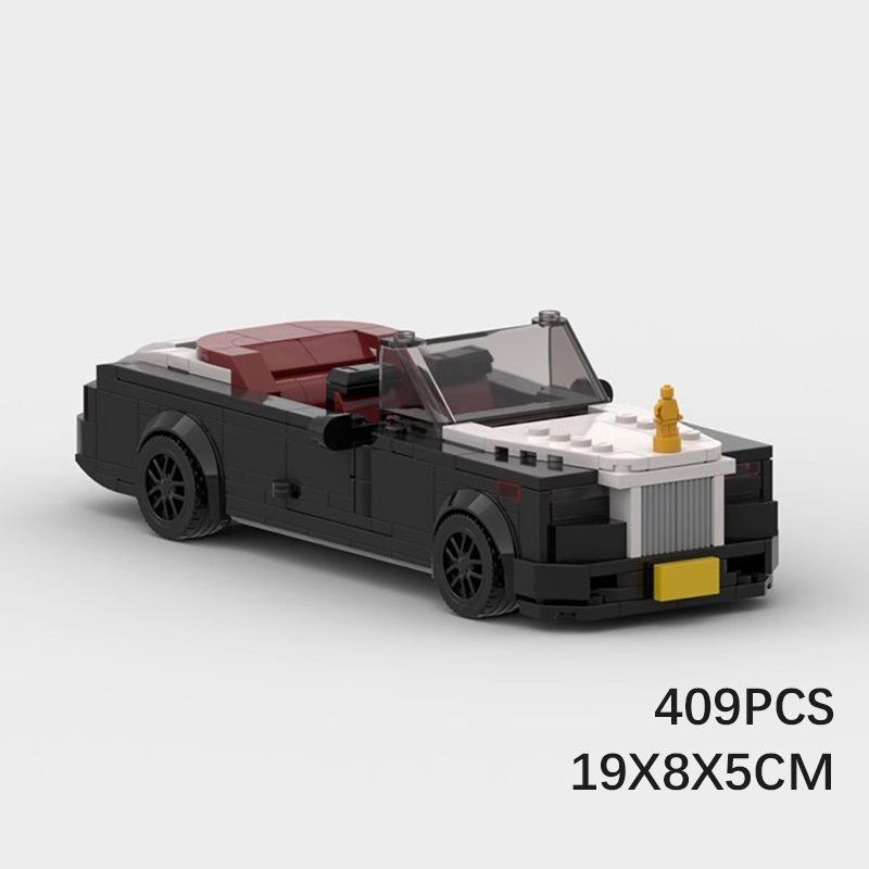 

Технические характеристики автомобиля MOC Rolls-Royced Series Speed Champion Vehicles Phantom Boat-Tail Wraith Cullinan SUV Set Building Blocks Kid Toys