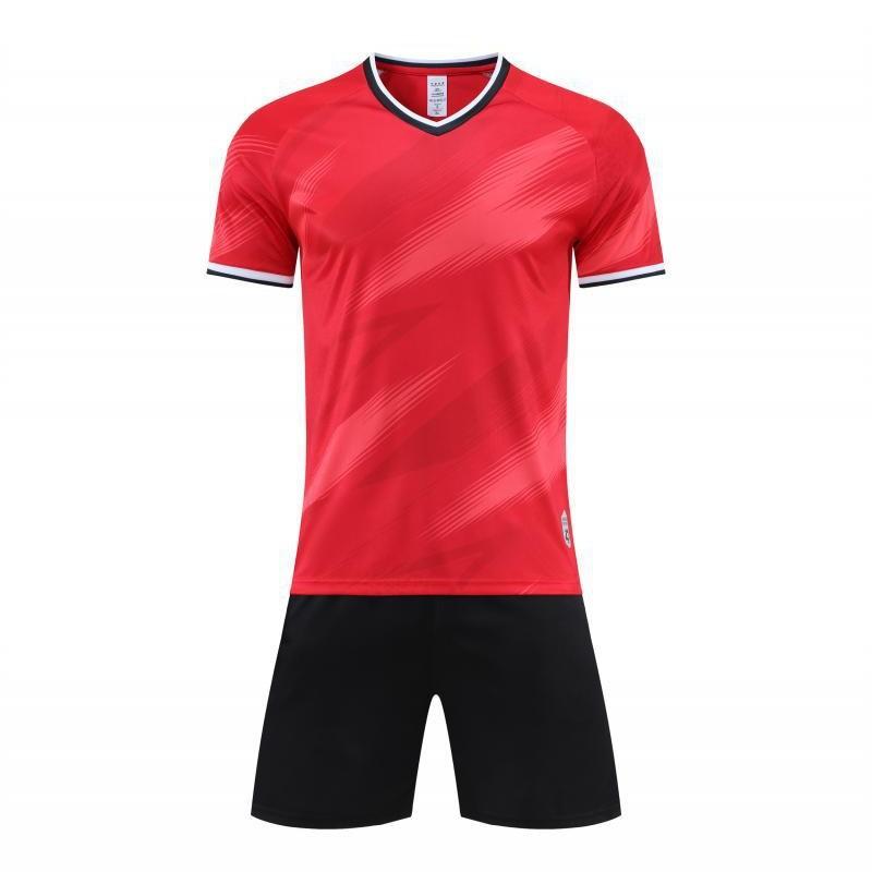 Football Suit Competition Training Suit Summer Primary and Secondary School Students Training Camp Children Adult Sportswear Group Buying Printing
