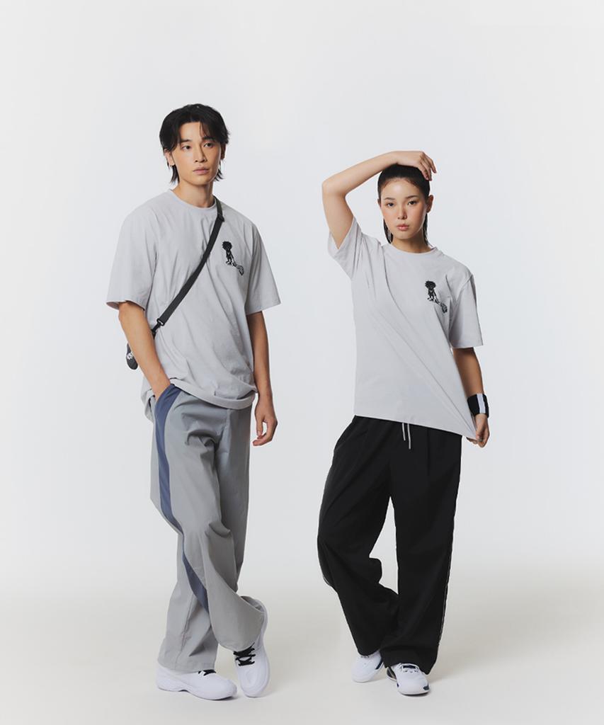 Bigteo Sparky Shade Unisex Oversized Badminton T-Shirt (Vt26Ato206U)