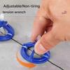 100Pcs Professional Ceramic Tile Leveling System Clips Spiraling Spacers Wadge for Tile Laying Wall Floor Construction Tool