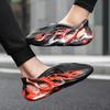 Große Größe Camouflage Kokosnussloch Schuhe Herren Sommer 2025 Neu Hohl Tasche Kopf Graffiti Sandalen Rutschfest Strand