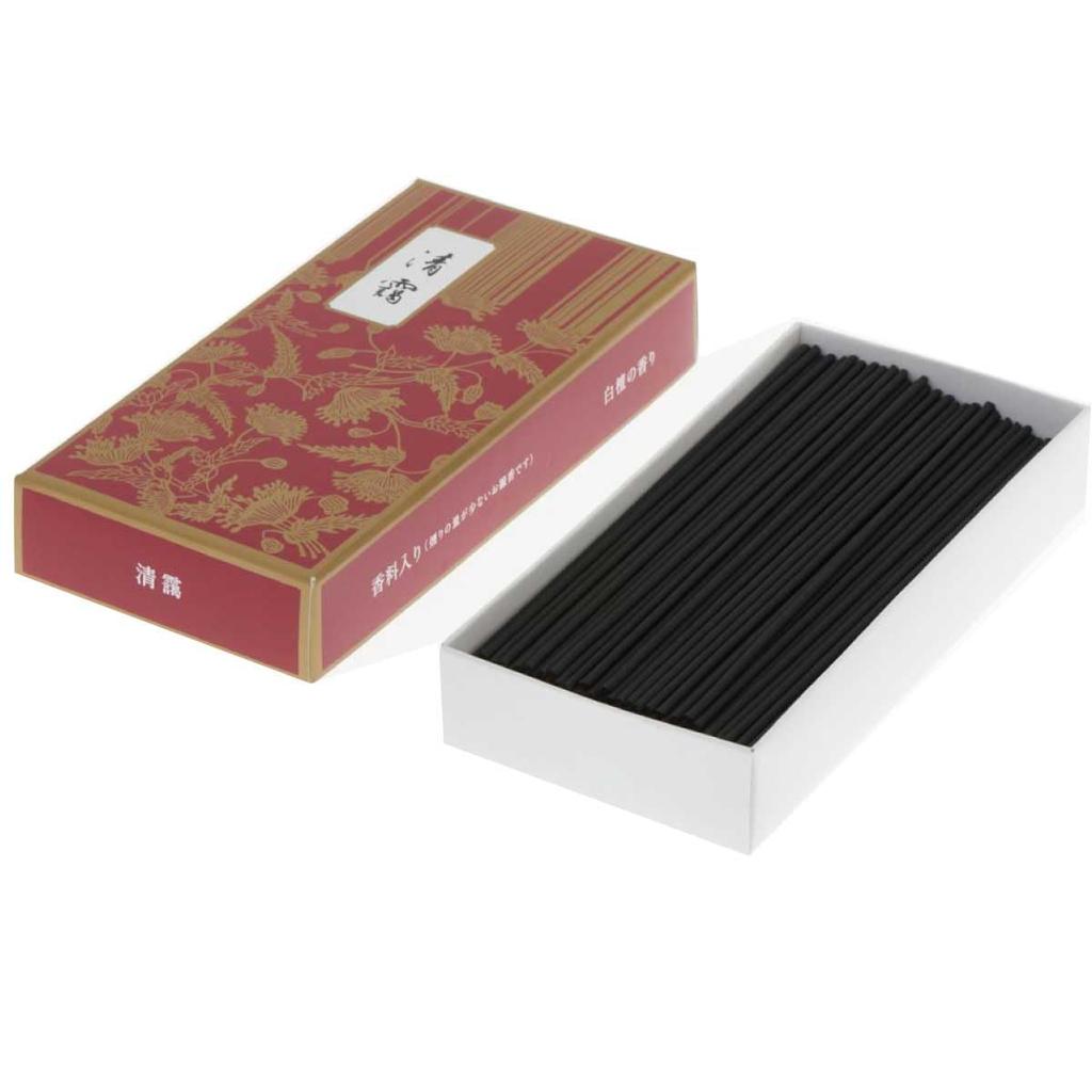 Kyukodo Seiai Incense Sticks, Paper Box, Loose Pack, Approx. 100g, 14cm, Set of 3