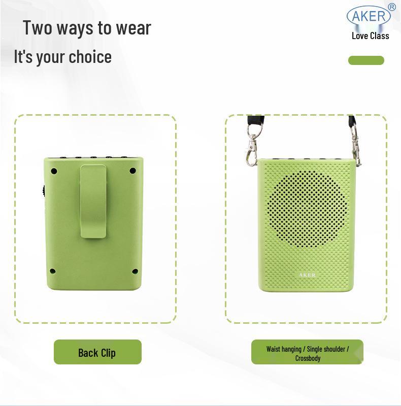 iKEC AK19 Portable Lightweight Bluetooth Amplifier for Teachers